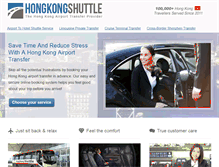 Tablet Screenshot of hongkongshuttle.com